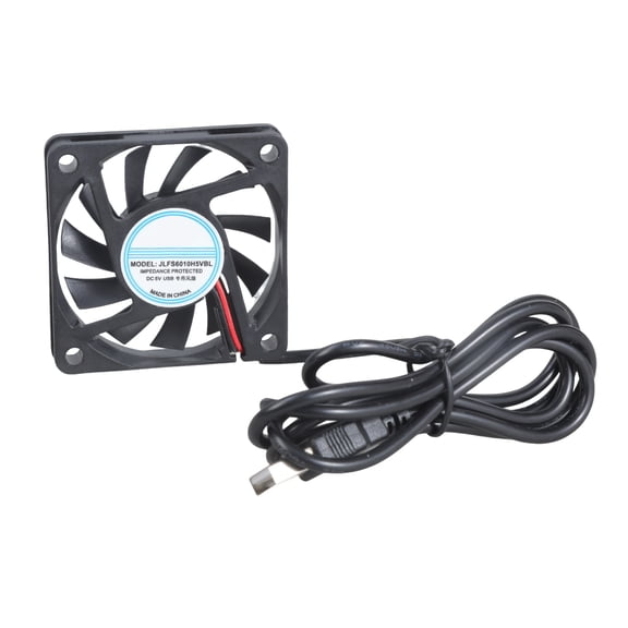 60x60x10MM USB 5V Electronic Cooling Fan Low Noise Computer Electronic Brushless Fan Home Office Networking Equipment