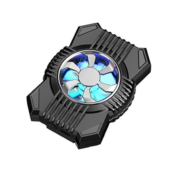 Methold Ventilador de refrigeración del radiador del teléfono celular con engranajes y luz Mini enfriador de juegos portátil Clip trasero de la Electrónica No.2