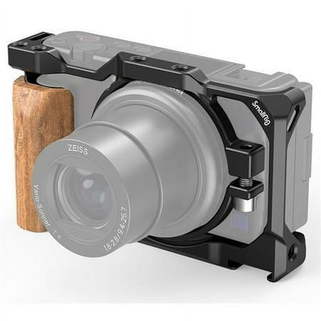 UPC: 6941590001395 | Cage with Wooden Handgrip for Sony ZV1 Camera