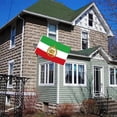 thumbnail image 2 of Polyester Flag with Classic Former Iranian Royal Design for Indoor/Outdoor Decoration, History Enthusiasts and Collectors, 2 of 9