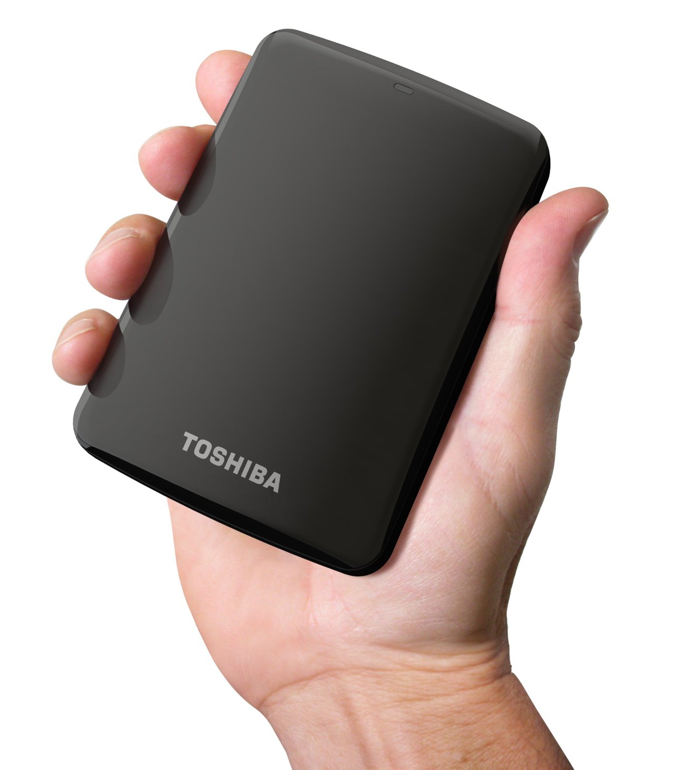 Toshiba Canvio Connect II - Hard drive - 1 TB - external (portable) - USB 3.0 - 5400 rpm - buffer: 8 MB - black - with 10GB free Cloud Backup (30 days) - for KIRA 10; Port Z20, Z30; Satellite L55; Satellite Fusion 15; Tecra C40, C50, Z40, Z50 - image 2 of 6