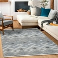 thumbnail image 4 of Grey Geometric Area Rugs for Living Room Washable Rugs Boho Moroccan Area Rug Soft Neutral Geometric Bohemian Carpet Distressed Indoor Rug for Bedroom Dining Room Office Foldable Nonslip Rug, 4 of 9