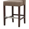 thumbnail image 5 of Jodi Tufted Wing Counter Stool Taupe, 5 of 5