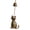 B, variant on Delicate Cats Wind Chimes Decoration Car Interior Ornament with Antique Copper Finish and Bells Gift for Friend Family