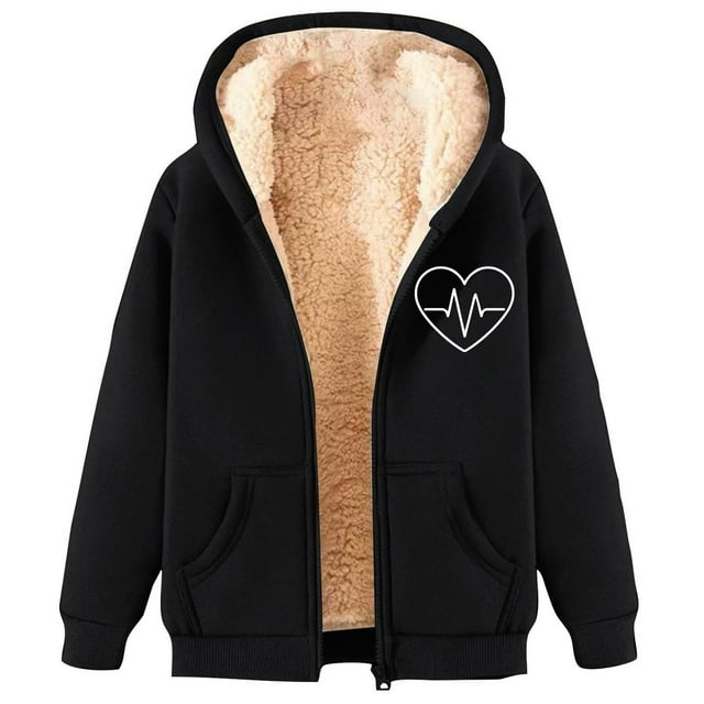 Veste à Capuche Zippée pour Femmes Chaude Décontractée pour Usage Quotidien en Toutes Saisons
