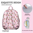 thumbnail image 2 of Floral and Skull Design Backpack - Spine-Friendly & Durable for Teens, 2 of 2