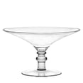 thumbnail image 2 of Majestic Gifts Inc.  Glass Footed Shallow Serving Bowl-5.75"hx9.75"D, 2 of 2