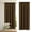 🔥 Brown_Base#3919, variant on Scandinavian Solid Color Silk Curtains | Heat Insulation Energy Efficient | Soundproof Room Darkening | Bedroom Kitchen Window Panel | Easy Install | 1 Piece