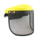 thumbnail image 2 of Protector facial para motosierra ajustable con visera de malla metálica, protector facial de malla forestal profesional para deshierbe, motosierra y, 2 of 8