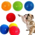 thumbnail image 4 of Pet Squeaky Balls Bite-resistant Chew Toys Balls Interactive Training Pet Toys For Small Medium Dogs, 4 of 9