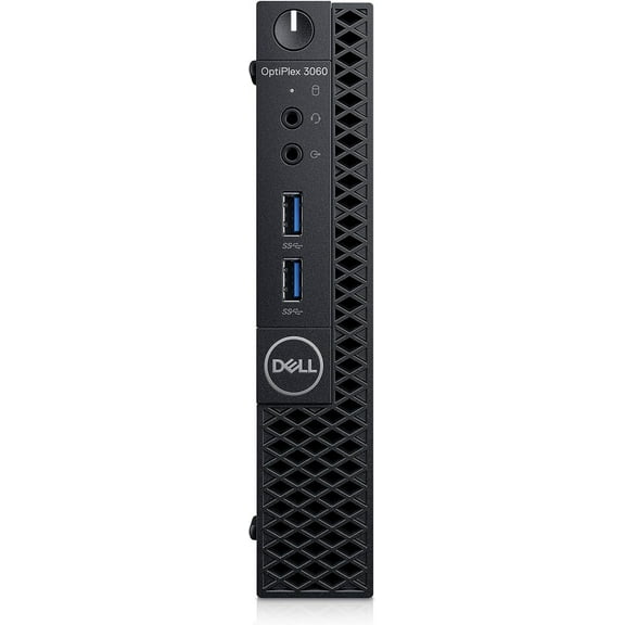 Restored Dell OptiPlex 3060 Micro, Business Desktop - PC, Intel Core i5 8500T, 8GB, 256GB SSD, Wi-Fi & Bluetooth, Windows 10 Pro (Refurbished)