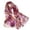Purple, variant on Seductiva Mulberry Silk Scarfs Women Scarfs for Women Lightweight Print Floral Pattern Scarf Shawl Fashion Scarves Sunscreen Shawls and Wraps for Spring Polyester Scarf 1PC