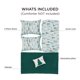 thumbnail image 5 of Juego de fundas de edredón Bedsure Christmas Twin Green Forest, 4 piezas, 5 of 9