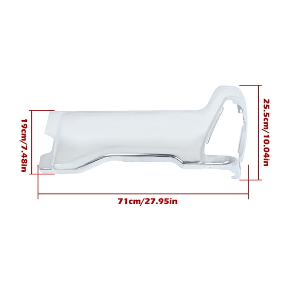Fit For Ford F250 F350 F450 2023 2024 2025 Replacement Rear Bumper End Cap Right