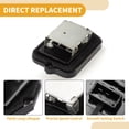 thumbnail image 3 of HVAC Blower Motor Resistor Heater Blower Resistor No.79330SV4003 for Honda Accord 1994-1997 Black 1 Pcs, 3 of 6