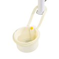 thumbnail image 1 of Cesta de drenaje del fregadero colgante Fregadero de la cocina doméstica Separación de residuos de alimentos Cesta de filtro Cesta de filtro de limpieza de frutas, 1 of 7