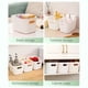 thumbnail image 5 of Juego de 4 cajas de plástico para organizar dormitorios estudiantiles. Contenedores para libros y ropa con compartimentos para refrigerios y juguetes. Diseño apilable que ahorra espacio., 5 of 7
