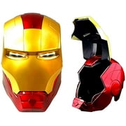 Iron-man Helmet MK43 Wearable LED Light Up For Kids Christmas Halloween Cosplay Gift