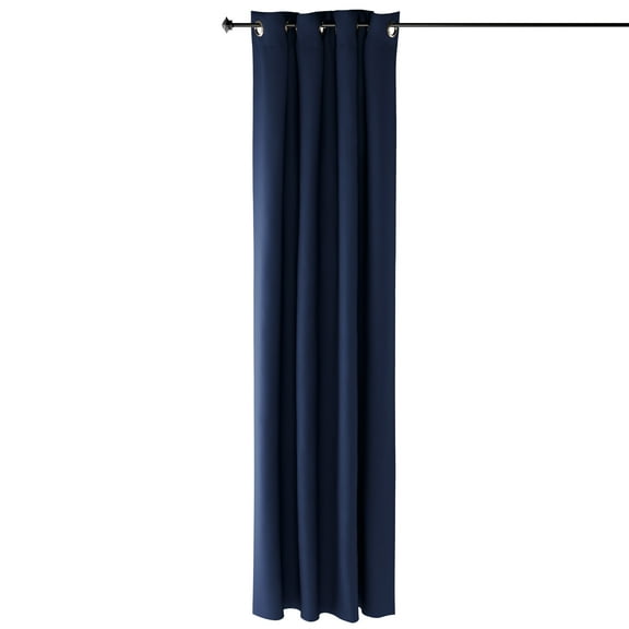 Furinno Collins Blackout Curtain 52X95 In. 2 Panels, Dark Blue