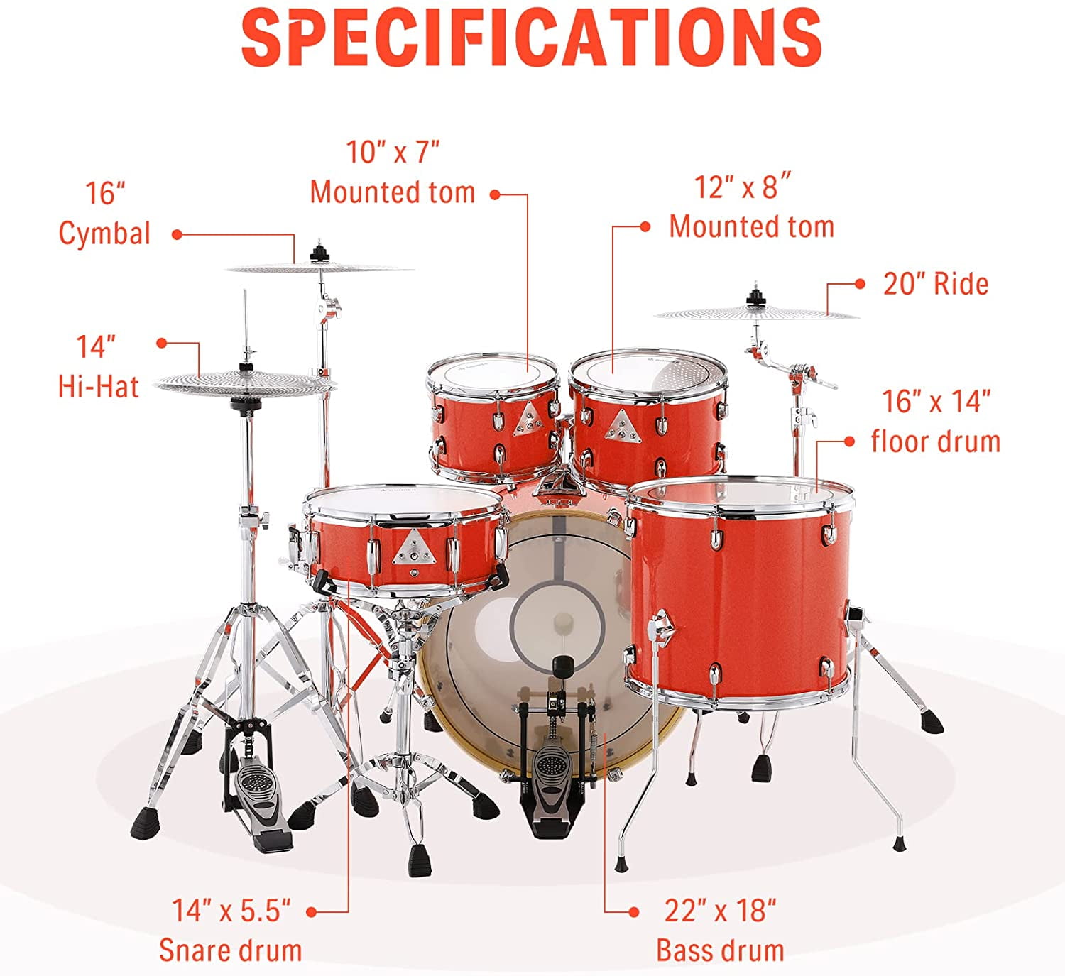Parts Of A Drum Set Nomenclature 3part Cards Printable, 51 OFF