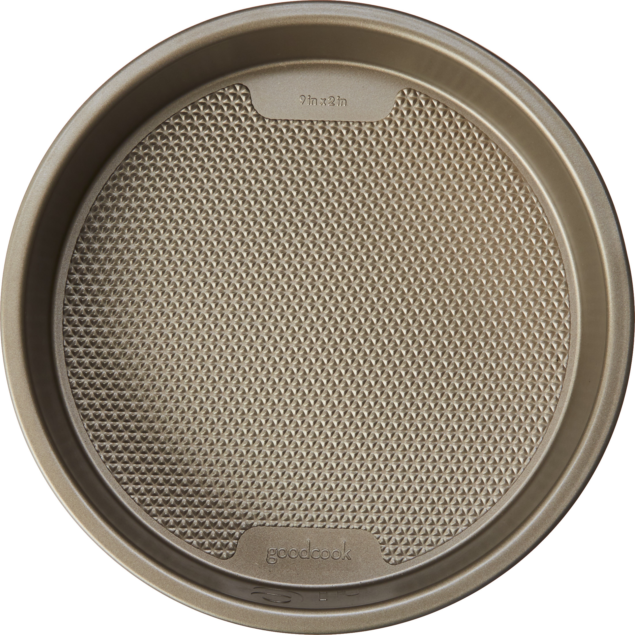 Sweet Creations Textured Nonstick Round Cake Pan 9" x 2"