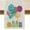 Color, variant on Happy Birthday Table Runner 13x108 Inch Balloon Gift Party Decoration, NonSlip Dining Linen Cloth, Perfect for Grand Celebrations