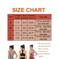thumbnail image 3 of YouLoveIt Women Sports Bras Racerback Sports Bras Medium Support Yoga Gym Activewear Bras Fitness Workout Bra Yoga Tank Tops Women Padded Yoga Bras for Yoga Workout Running, 3 of 8