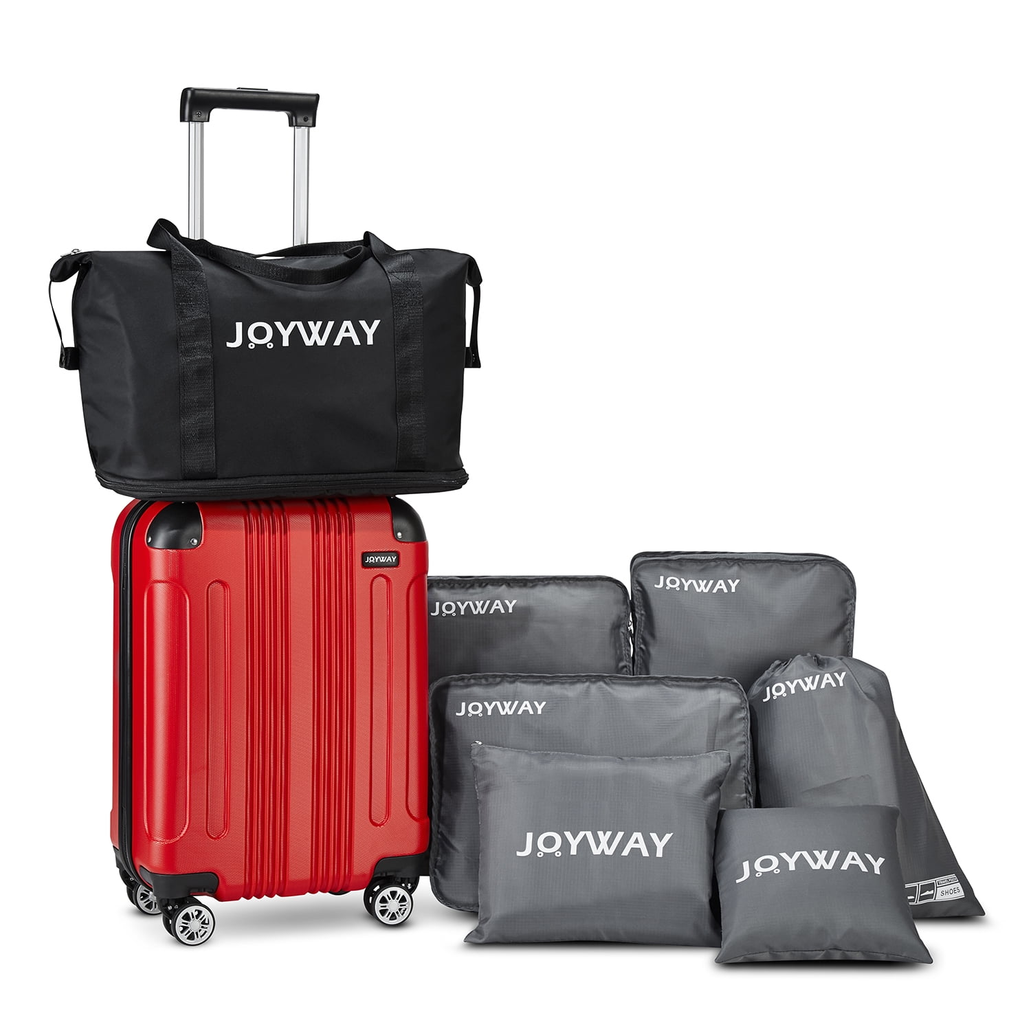 Joyway Carryon Luggage,22x14x9 Airline Approved, Rolling Luggage with