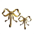 thumbnail image 3 of Bow Hook Single Hanger Gold Coat Hooks Bow Shaped Wall Hook Wall Hanging Coat Hook Bathroom Wall Gold brass, 3 of 5