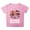Pink, variant on BOOMNY Girl's Tees Say No To Bully Letter Printed Short Sleeve Crew Neck Soft Loose Fit Tshits Suitable For Dailywear 3-4 Years