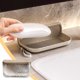 thumbnail image 1 of Caja de almacenamiento de jabón portátil con tapa segura | Estuche de jabón de viaje a prueba de fugas | Plástico duradero | Sistema de drenaje único | Higiénico Fácil de Limpiar | Blanco/Café/Rosa, 1 of 6
