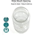 thumbnail image 4 of Rolling Sands 24 oz White Plastic Water Bottles with Wide Mouth and Pull Top Lid (10 Pack), 4 of 9
