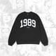 thumbnail image 3 of Taylor Swift 1989 (Versión) Sudaderas Azules Sueltas De Cuello Redondo, 3 of 5