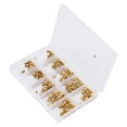 thumbnail image 1 of Embedment Nuts,280Pcs Brass Knurled Nut Nuts Assortment Kit Knurled Nuts World-Class Design, 1 of 14