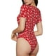 thumbnail image 2 of Balery Hohoho Body de cuello redondo de manga corta para mujer Tops de manga corta Tops básicos-Large, 2 of 7