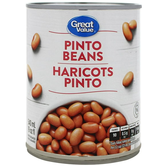 Great Value Pinto Beans, 540 mL
