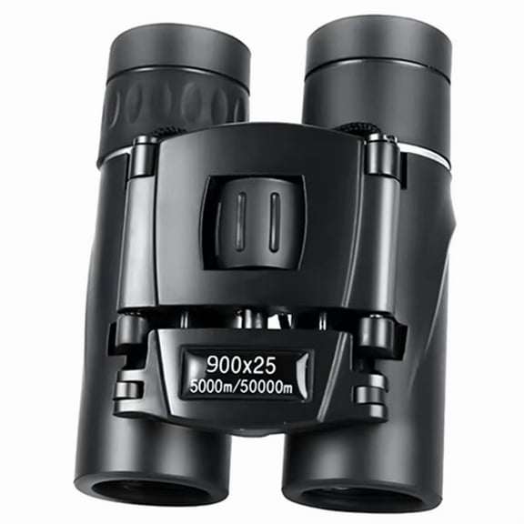 900x25 HD Zoom Portable Powerful Binoculars Long Range Folding Low Light Binoculars for Outdoor Camping