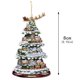 thumbnail image 3 of Decoración colgante navideña Exquisita decoración de muñeco de nieve y árbol para decoración de fiestas, 3 of 8