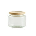 thumbnail image 1 of Mainstays Glass Kitchen Food Storage  Jar 2L  glass jar with bamboo lid, 1 of 5