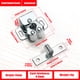 thumbnail image 3 of Riwesomey Bayonetas de puerta de armario anticuadas para cerraduras de acero inoxidable de tacto Vintage herrajes para muebles cuentas Herramientas y ferretería (Galvanizado), 3 of 6