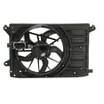 thumbnail image 2 of For Ford C-Max 2013 14 15 16 17 2018 Radiator Fan Assembly | Single Fan | Hybrid | With Controller | Replacement For FO3115201 | DM5Z-8C607-C, 2 of 3