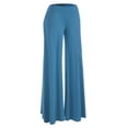 thumbnail image 4 of Made by Johnny Women's Wide Leg Palazzo Lounge Pants XXL DENIM, 4 of 5