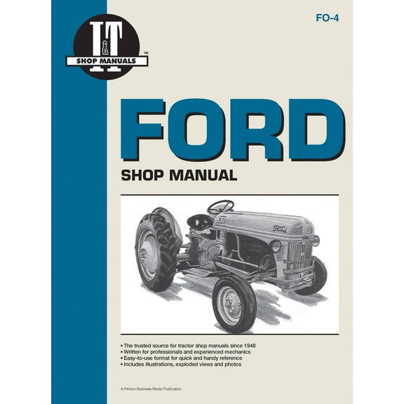 Ford Shop Manual Series 2N 8N & 9N (Paperback)