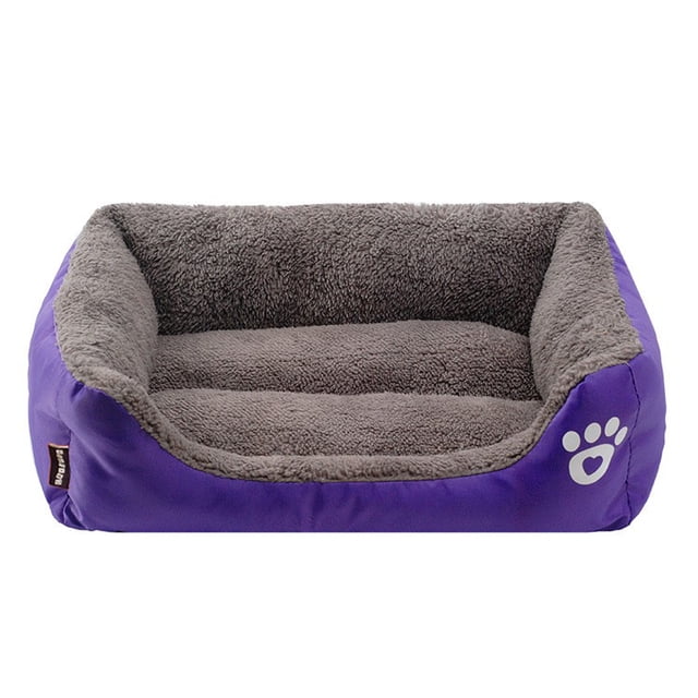 Caseta para perros con huellas de colores dulces, caseta para perros, caseta para mascotas, caseta para perros, caseta para gatos