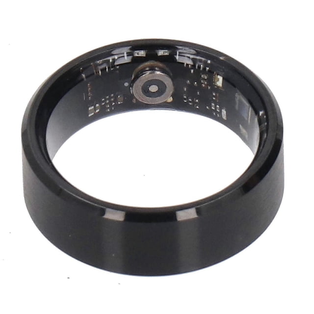 Smart Ring Health Tracker 50M Waterproof BLE 5.1 Rechargeable 18mAh Battery Smart Health Rings Fitness Tracker for Women Men Black #8