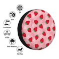 thumbnail image 4 of Fotbe Strawberry Funda de Llanta de Repuesto con Estampado, Engrosada, Ajuste Universal para Jeep, Remolque, RV, SUV, Camión-15 inch, 4 of 6