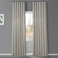 Exclusive Fabrics French Linen Lined Curtain Panel (1 Panel) Fresh