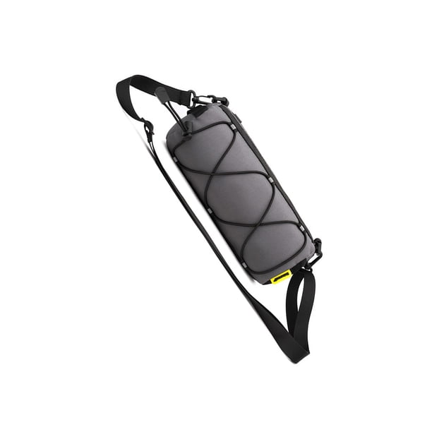 Eigraketly Bolsa para manillar de bicicletas Rhinowalk, bolsa de almacenamiento frontal para bicicleta de montaña, para deportes al aire libre, viajes, Ciclismo Gris Eigraketly OD028056-03