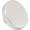 thumbnail image 3 of Contemporary Round Cabinet Knob, 1-1/2 Inches, Zinc Base Material, Satin Nickel by Stone Harbor Hardware, 3 of 4