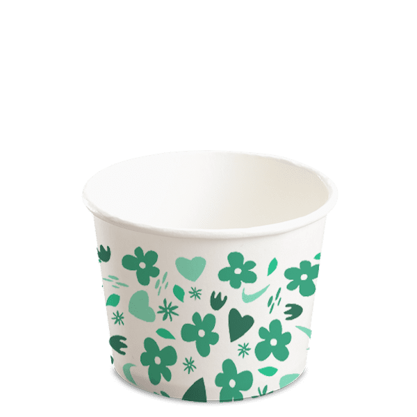 Miibox FPYOGCPPRDS12OZ50 12OZ(D102MM) GENERIC YOGURT/SOUP PAPER CUP